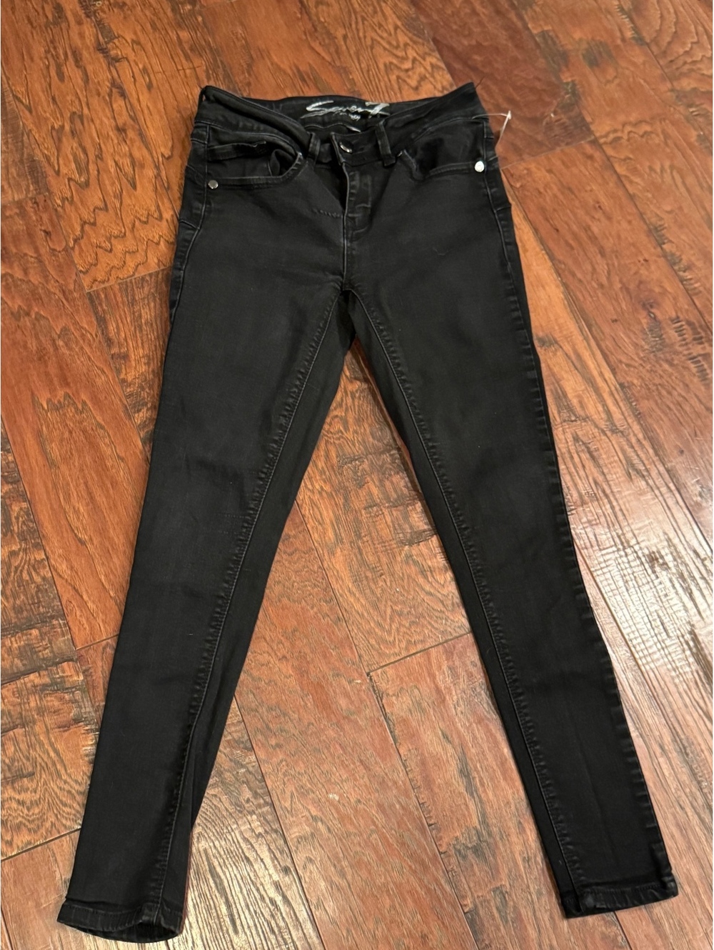 Seven7 Women's Skinny Jeans Black Size 29 Made in China